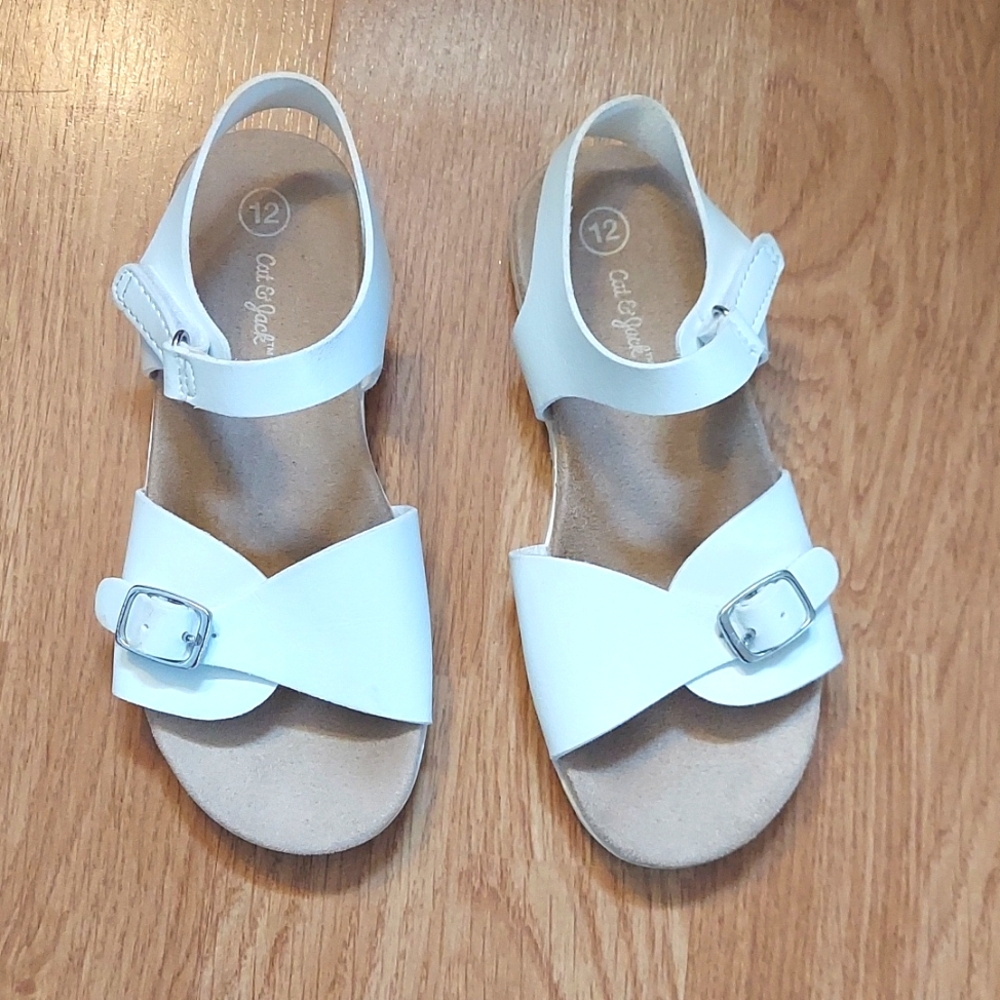 Cat & Jack White Sandals